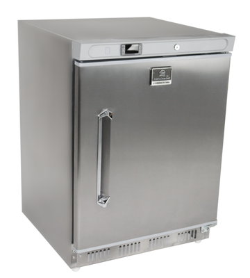 Kelvinator KCHUC23F 23.62" W Stainless Steel and Galvanized Undercounter Freezer - 115 Volts