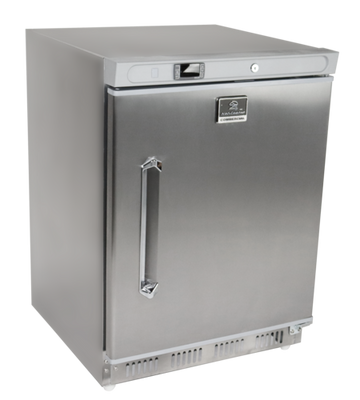 Kelvinator KCHUC23F 23.62&quot; W Stainless Steel and Galvanized Undercounter Freezer - 115 Volts