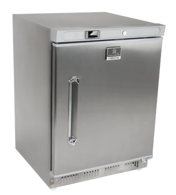 Kelvinator KCHUC23F 23.62" W Stainless Steel and Galvanized Undercounter Freezer - 115 Volts