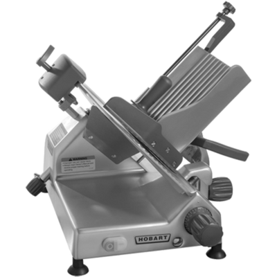 Hobart EDGE10-11 10" Knife Aluminum Manual Centerline by Hobart Edge Series Slicer - 120 Volts