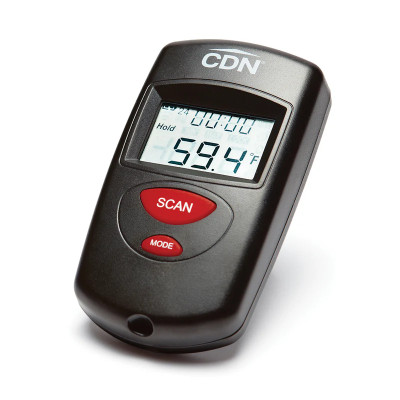 CDN IN482 Black Food Safe ABS Plastic Shatterproof Infrared Wireless Thermometer