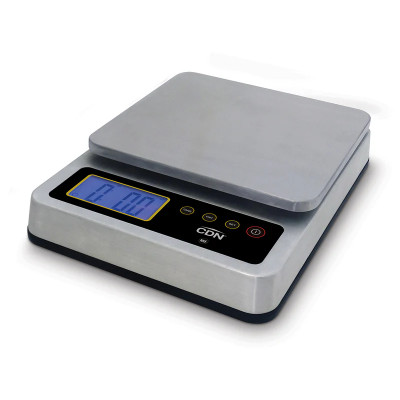 CDN SD1110X 11 Lbs. Stainless Steel Submersible Digital Scale - 100-240 Volts