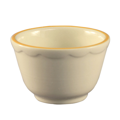 CAC China SC-4G 7.25 Oz. American White Ceramic Round Seville Bouillon Cup (3 Dozen Per Case)