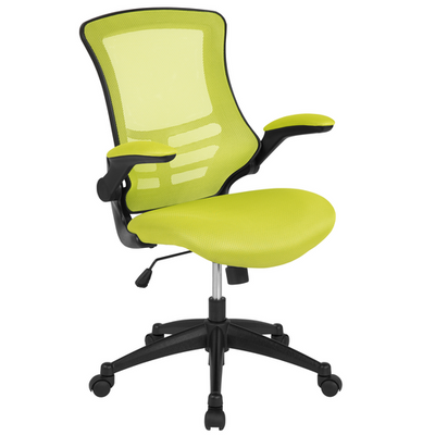 Flash Furniture BL-X-5M-GRN-GG 250 Lbs. Green Adjustable Height Swivel Task Chair