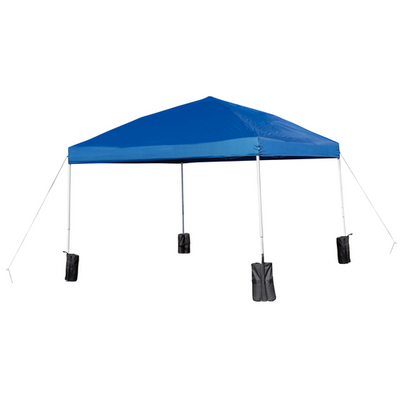 Flash Furniture JJ-GZ1010PKG-BL-GG 106" H Blue Pop-Up Canopy Tent