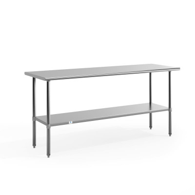 Flash Furniture NH-WT-3072-GG 30" x 72" Prep and Work Table