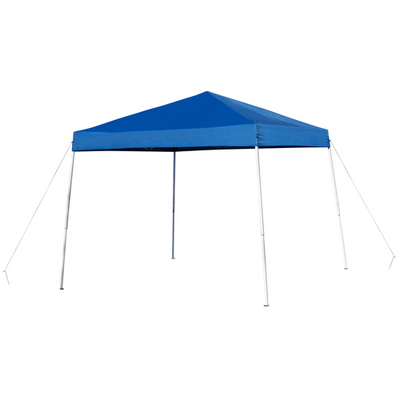 Flash Furniture JJ-GZ88-BL-GG 97.5" H Blue Pop-Up Canopy Tent