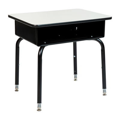 Flash Furniture FD-DESK-GY-GG 24&quot; W Gray Laminate with Black Frame Student Desk