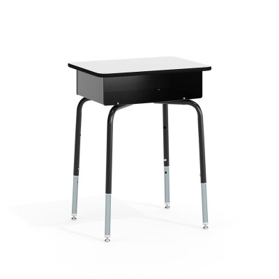 Flash Furniture FD-DESK-GY-GG 24" W Gray Laminate with Black Frame Student Desk
