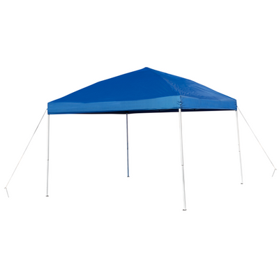 Flash Furniture JJ-GZ1010-BL-GG 106" H Blue Pop-Up Canopy Tent