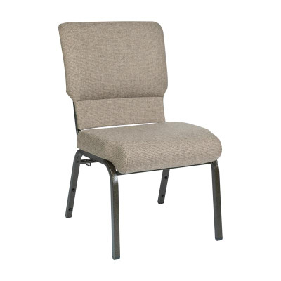 Flash Furniture PCHT-105 Mixed Tan Steel Frame Stacking Advantage Chair