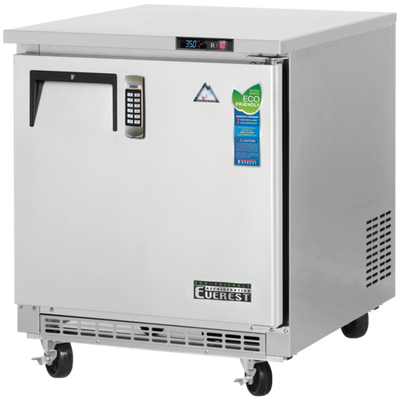 Everest Refrigeration ETBF1-LAB 7.5 Cu. Ft. 16 Gauge Stainless Steel One-Section Laboratory Freezer - 115 Volts