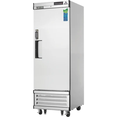 Everest Refrigeration EBWR1-LAB 23 Cu. Ft. Stainless Steel One Section Laboratory Refrigerator - 115 Volts