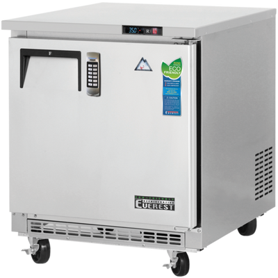 Everest Refrigeration ETBR1-LAB Stainless Steel One Section Laboratory Refrigerator - 115 Volts