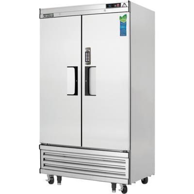 Everest Refrigeration EBR2-LAB 54.12" W Stainless Steel 2 Sections Laboratory Refrigerator - 115 Volts