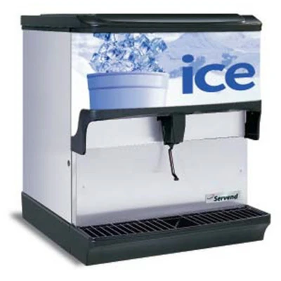 Multiplex 2705138 200 Lbs. Countertop Sanitary Lever Dispense S-200 Ice Dispenser - 120 Volts