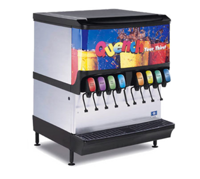 Multiplex 2705021 200 Lbs. Stainless Steel & Plastic Countertop SV-200 Ice & Beverage Dispenser - 120 Volts