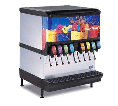 Multiplex 2705021 200 Lbs. Stainless Steel & Plastic Countertop SV-200 Ice & Beverage Dispenser - 120 Volts