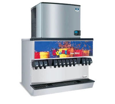 Multiplex 2706100 300 Lbs. Countertop MDH-302 Ice and Beverage Dispenser - 120 Volts