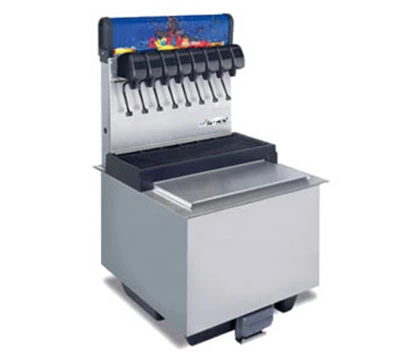 Multiplex 2705189 80 Lbs. Stainless Steel Drop In DI2323 Beverage Dispenser - 120 Volts