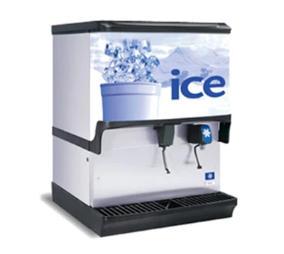 Multiplex 2705514 250 Lbs. Countertop Sanitary Lever Dispense S-250 Ice Dispenser - 120 Volts