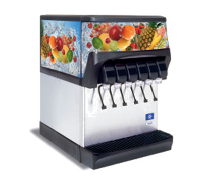 Multiplex 2703527 20.5" W Stainless Steel Post-Mix Countertop Electric CEV30 Juice Dispenser - 120 Volts