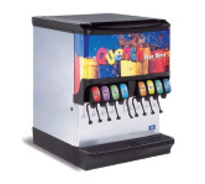 Multiplex 2705588 175 Lbs. Stainless Steel & Plastic Countertop SV-175 Ice & Beverage Dispenser - 120 Volts