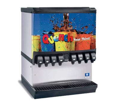 Multiplex 2706089 250 Lbs. Stainless Steel Exterior Countertop SV-250 Ice and Beverage Dispenser - 120 Volts