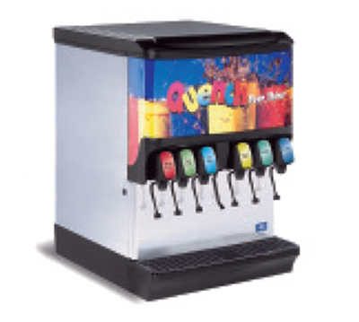 Multiplex 2706071 150 Lbs. Stainless Steel Countertop SV-150 Ice &amp; Beverage Dispenser - 120 Volts