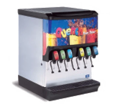 Multiplex 2706071 150 Lbs. Stainless Steel Countertop SV-150 Ice & Beverage Dispenser - 120 Volts