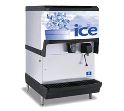 Multiplex 2704811 150 Lbs. Countertop Sanitary Lever Dispense S-150 Ice Dispenser - 120 Volts