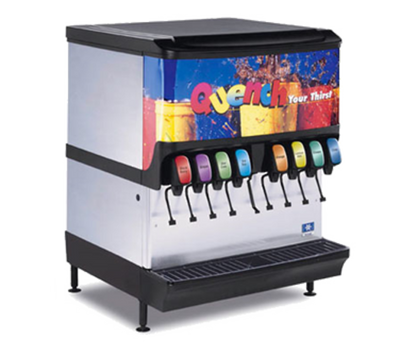 Multiplex 2706261 200 Lbs. Countertop Internal Carbonation Unit 8 Valves SV 200 Ice &amp; Beverage Dispenser