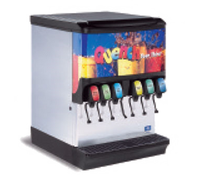 Multiplex 2705020 150 Lbs. Stainless Steel &amp; Plastic Countertop SV-150 Ice &amp; Beverage Dispenser - 120 Volts