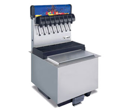 Multiplex 2706132 80 Lbs. Stainless Steel Drop In DI2323 Beverage Dispenser - 120 Volts