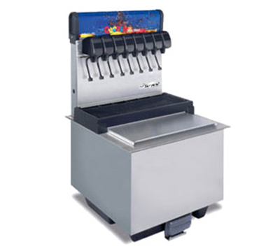 Multiplex 2706132 80 Lbs. Stainless Steel Drop In DI2323 Beverage Dispenser - 120 Volts