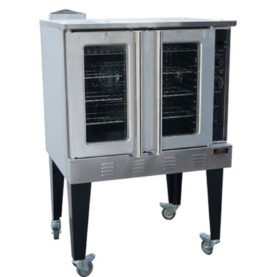 Copper Beech CBCO-G Stainless Steel Single Deck Full Size Natural Gas Convection Oven