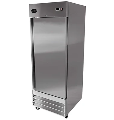 SABA S-23F 23 Cu. Ft. Stainless Steel (1) Full-Height Solid Door One-Section Reach-In Freezer - 115 Volts