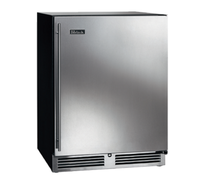 Perlick HB24RS-SS-STK 23.88" W Solid Doors Stainless and Galvanized Steel ADA Series Refrigerator - 115 Volts