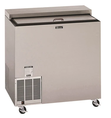Perlick FR36RT-SS-STK 36" W Stainless Steel Underbar Self-Contained Glass Froster - 120 Volts