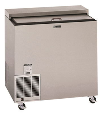 Perlick FR36RT-SS-STK 36" W Stainless Steel Underbar Self-Contained Glass Froster - 120 Volts