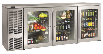 Perlick BBS84-SG-L-STK 84" Back Bar Refrigerator