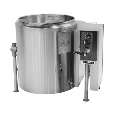 Vulcan K40GLT 40 Gal. Stainless Steel Natural Gas Tilting Kettle - 110-120 Volts