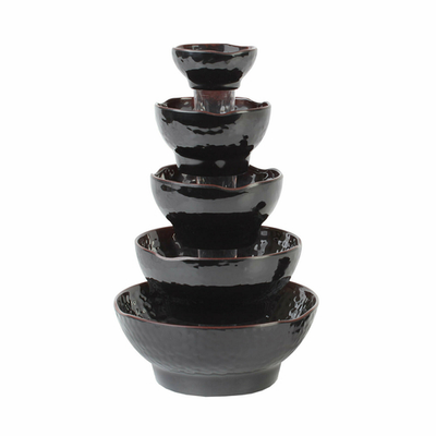 Thunder Group 3703TM 2 Oz. Melamine Tenmoku Sauce Bowl