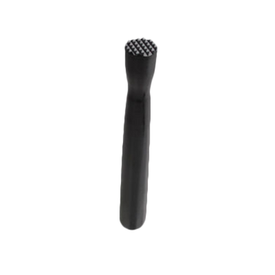 Thunder Group PLML008N 8" L Black Plastic Netted Head Muddler