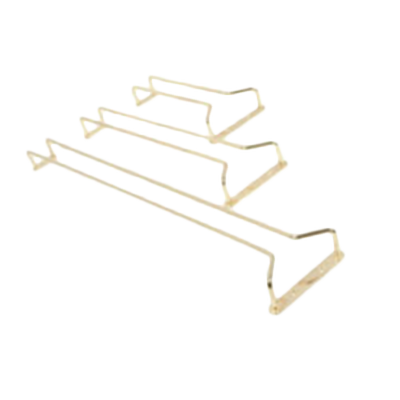 Thunder Group SLKGH016 16" Brass Finish Ceiling Mount Glass Hanger