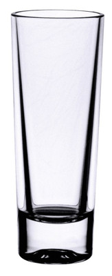 Thunder Group PLTHSG002CC 2 Oz. Clear Polycarbonate Heavy Base Shot Glass