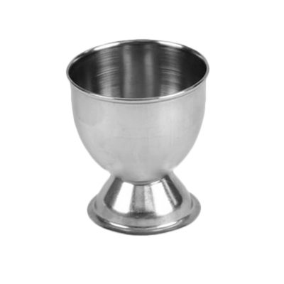 Thunder Group SLEC001 2" x 2.13" H Stainless Steel Mirror Finish Rolled Edge Egg Cup