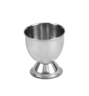 Thunder Group SLEC001 2" x 2.13" H Stainless Steel Mirror Finish Rolled Edge Egg Cup
