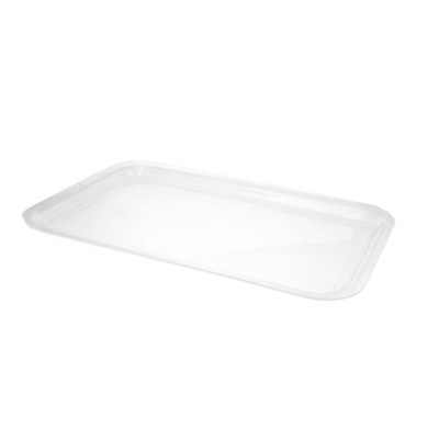Thunder Group PLDCT001 20.25" W Clear Acrylic Rectangular Pastry Display Tray