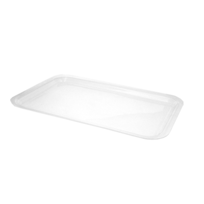 Thunder Group PLDCT001 20.25" W Clear Acrylic Rectangular Pastry Display Tray